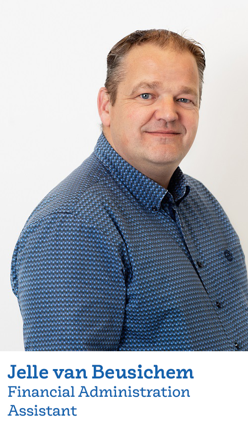 Jelle van Beusichem, Financial Administration Assistant